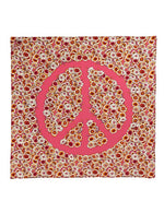 90-378 Flower peace Pink 90x90 cm
