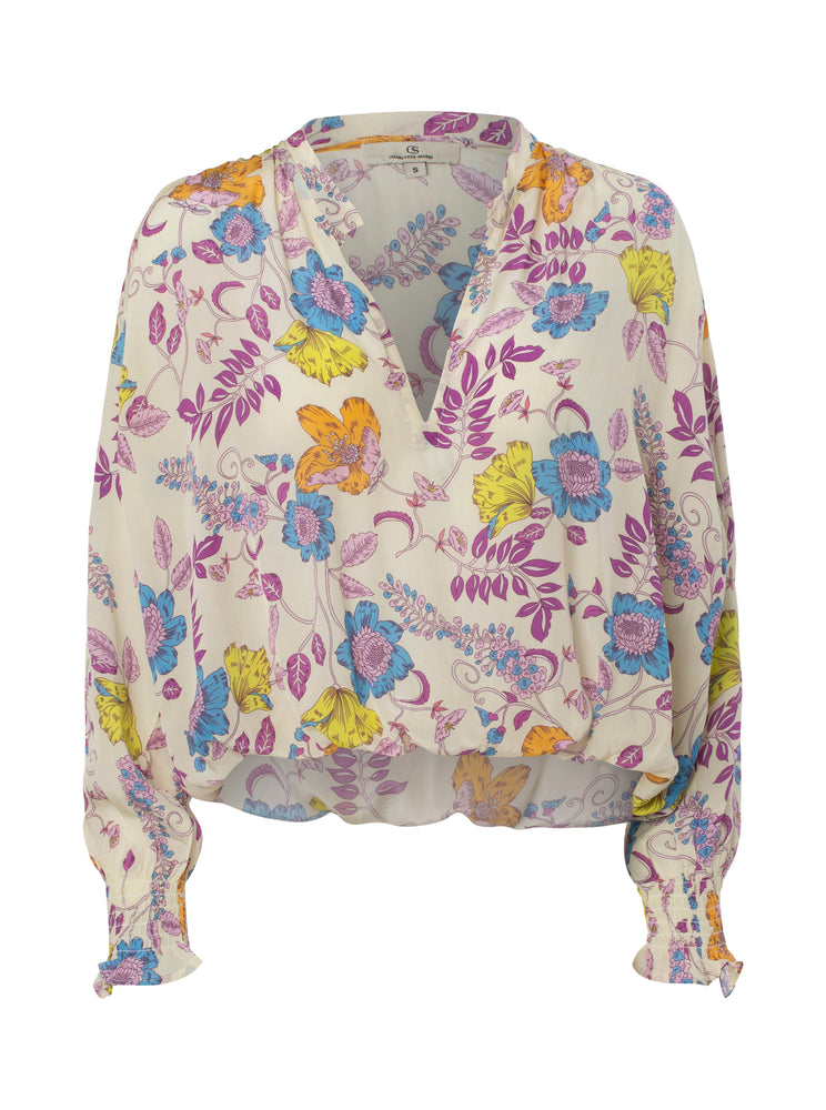 2972 Sun blouse Floral fun Multi