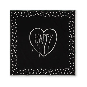 90-305 Happy Black 90x90 cm