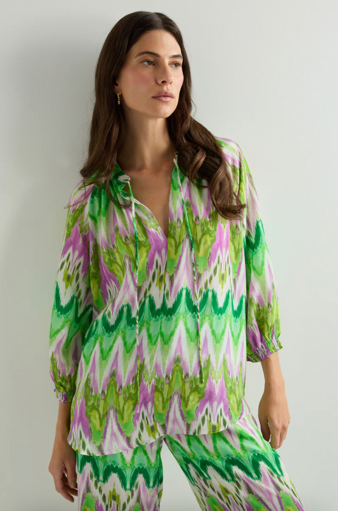 Charlotte Sparre Copenhagen Angela blouse Blouse Green