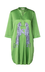 Bliss dress Two tigers / 3140 Two tigers - Green