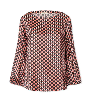 Charlotte Sparre Copenhagen Boat neck Minime Blouse Rose