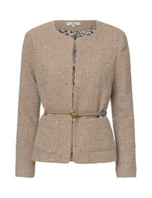 Charlotte Sparre Copenhagen Bouclé jacket Jacket Camel