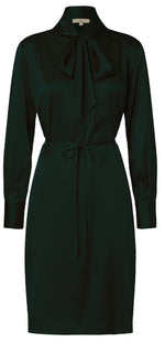 Bow dress Solid / 3025 Solid - Green