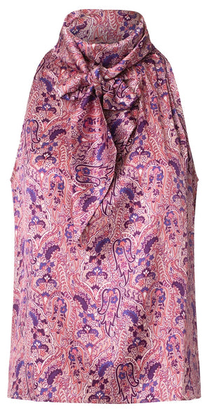 Charlotte Sparre Copenhagen Bow top Elinor Top Lilac