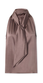 Bow top Solid / 3200 Solid - Dark taupe