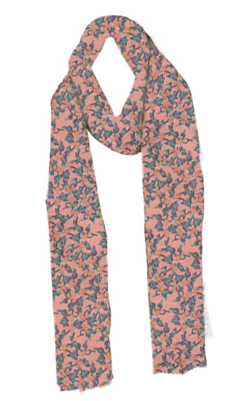 CS513 Anemone Cotton / CS513 Anemone Cotton - Rose/Aqua