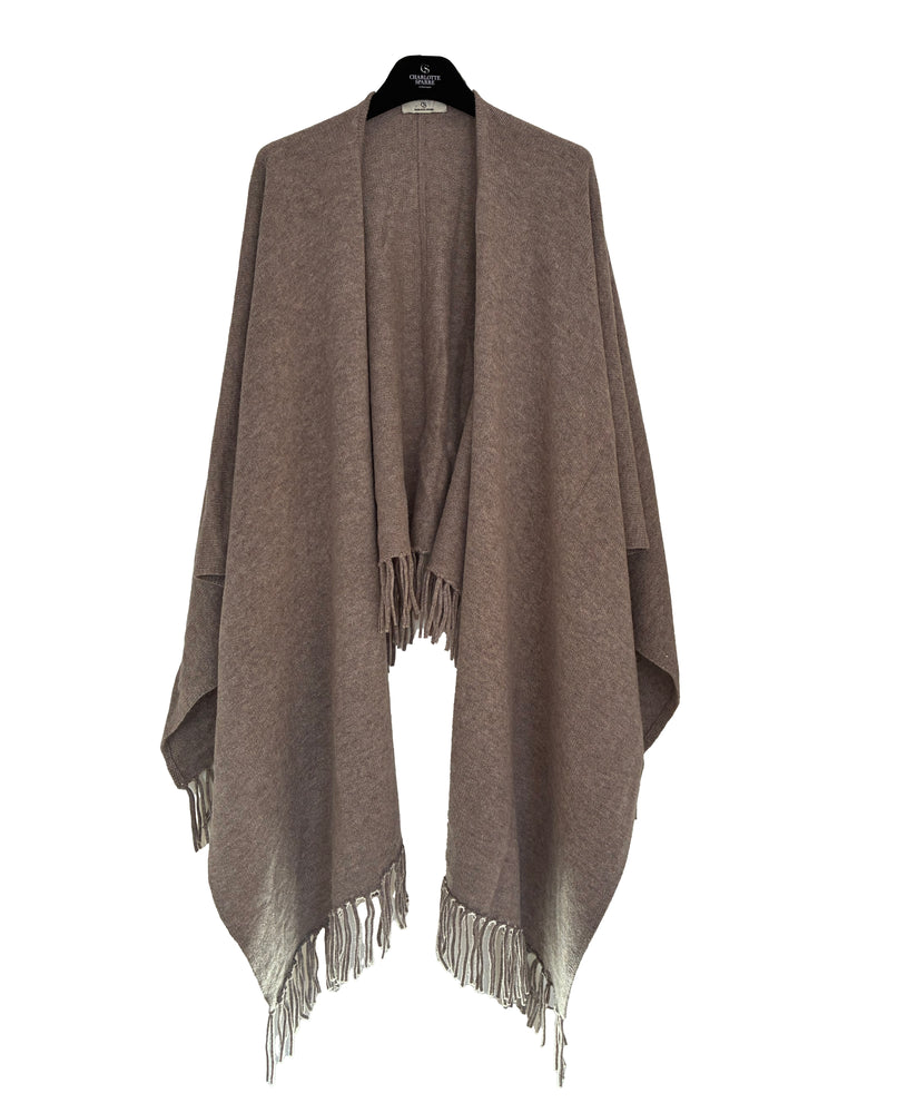Charlotte Sparre Copenhagen Cape Knit Taupe