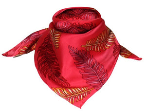 Charlotte Sparre Copenhagen Charlotte 55x55 cm Scarf Red