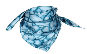 Charlotte Sparre Copenhagen Claudia 55x55 cm Scarf Blue