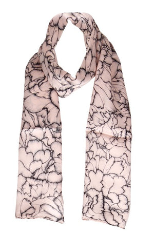 Charlotte Sparre Copenhagen Claudia 90x90 cm Scarf Rose