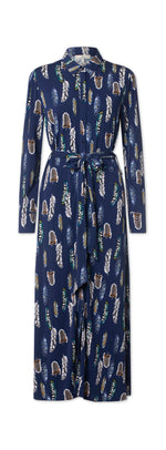 Comfy shirt dress Feline bbo / 3274 Feline bbo - Navy