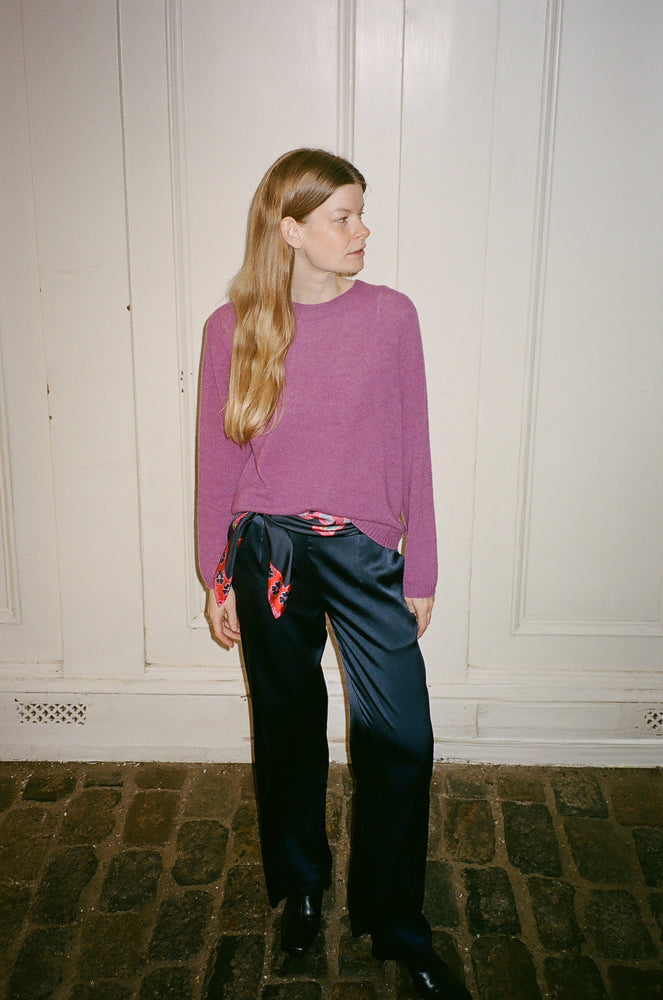 Cosy cashmere / 3493 Solid - Lilac