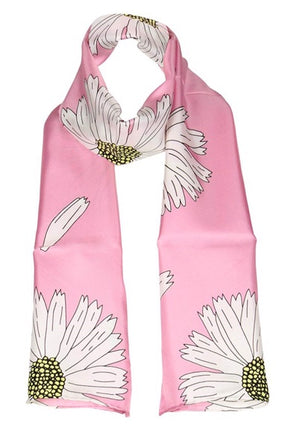 Charlotte Sparre Copenhagen Daisy Love 35x165 cm Scarf Pink