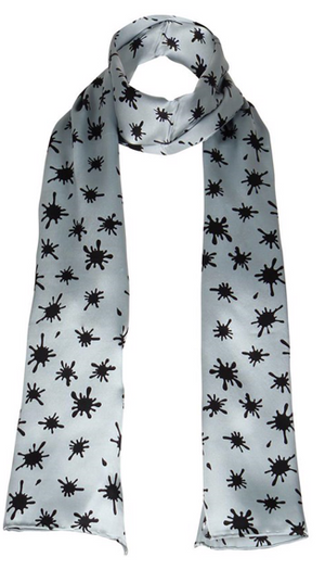 Charlotte Sparre Copenhagen Daisy Love 35x165 cm Scarf Light petrol