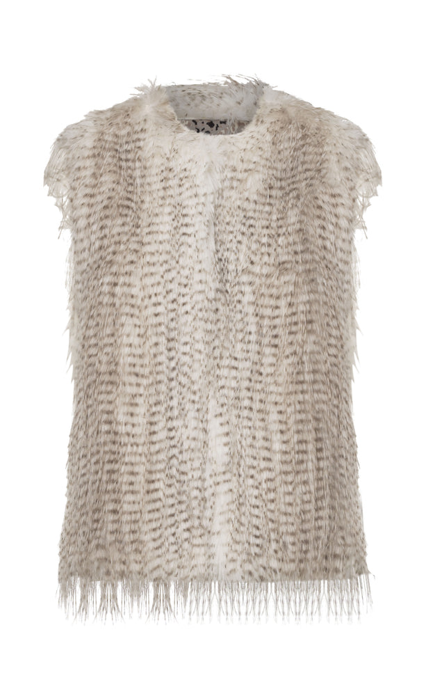 Emu vest (reversible) / 3487 Emu - Taupe