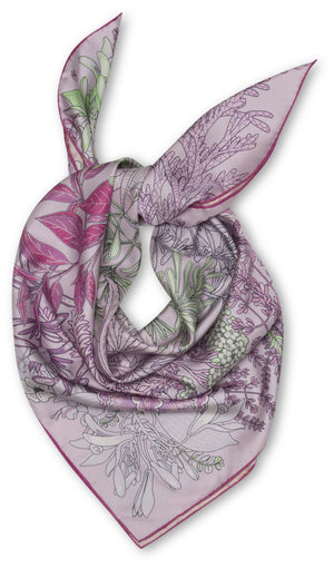 Charlotte Sparre Copenhagen Fibi 90x90 cm Scarf Lilac/Peach