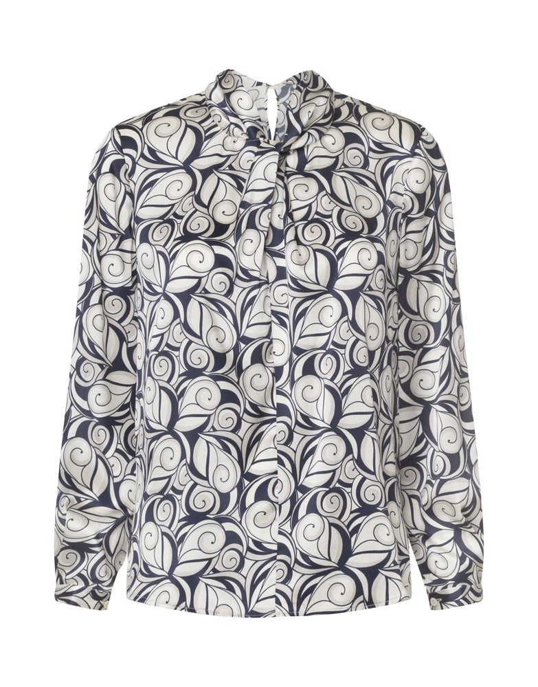 Knot neck Swung / 3403 Swung - Navy/Taupe