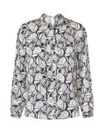 Knot neck Swung / 3403 Swung - Navy/Taupe
