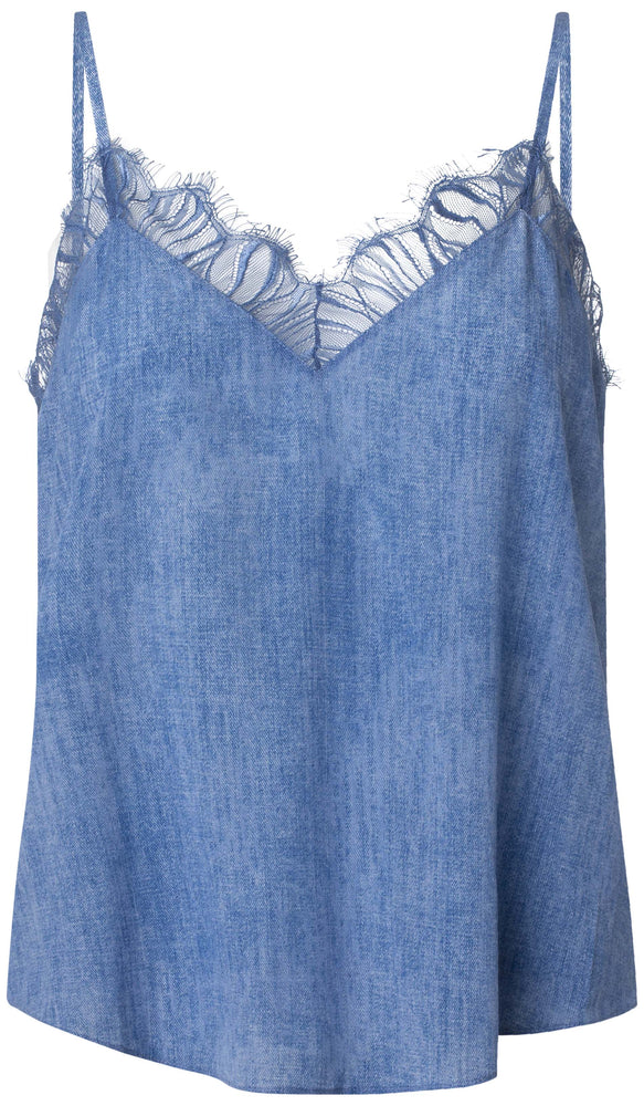 Lace top Denim / 3300 Denim - Blue