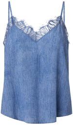 Lace top Denim / 3300 Denim - Blue