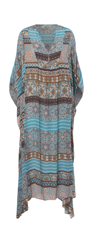 Long kaftan Ines / 2980 Ines vis - Blue