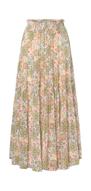 Charlotte Sparre Copenhagen Long skirt Jasmin Skirt Green