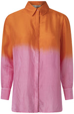 Loose shirt / 3387 Diana - Orange/Pink