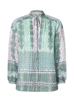 Charlotte Sparre Copenhagen Luna blouse Hedgy Blouse Green