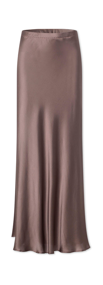 Charlotte Sparre Copenhagen Mermaid skirt Solid Skirt Dark taupe