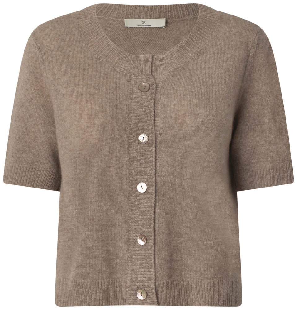 Charlotte Sparre Copenhagen My cashmere cardi Knit Taupe