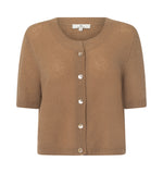 My cashmere cardi / 3492 Solid - Camel