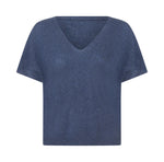 My cashmere top / 3491 Solid - Blue