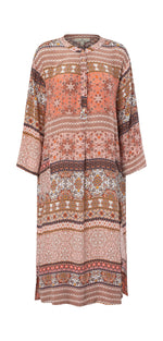 Nice shirt dress Ines / 2974 Ines vis - Rose