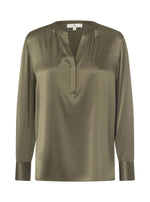 Oui shirt Solid / 3411 Solid - Kaki