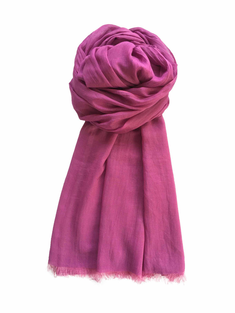 Scarf / SCS040 Majken 75x200 - Lilac