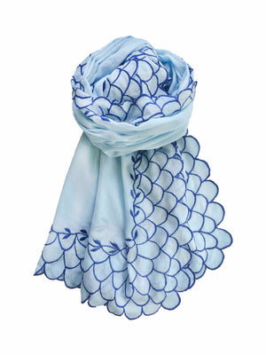 Charlotte Sparre Copenhagen Scarf Scarf Light blue