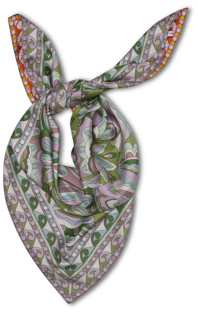 Charlotte Sparre Copenhagen Scarf Scarf Green/Pink