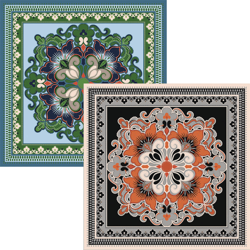 Charlotte Sparre Copenhagen Scarf Scarf Black/Green