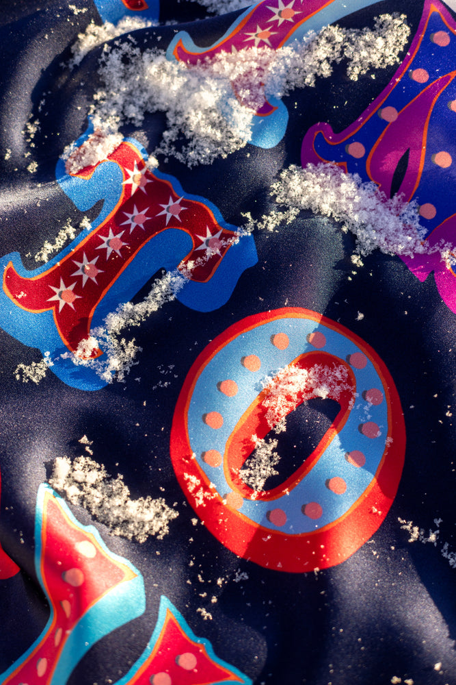 Charlotte Sparre Copenhagen Scarf Scarf Black/Navy