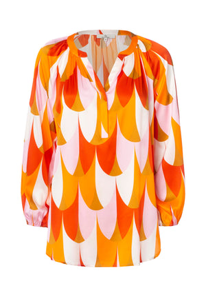 Charlotte Sparre Copenhagen Selma Fang Orange Blouse Orange