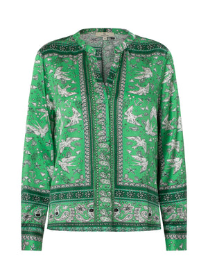 Charlotte Sparre Copenhagen Si shirt Dover Blouse Green