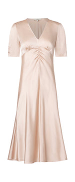 Smooth dress Solid / 3126 Solid - Taupe