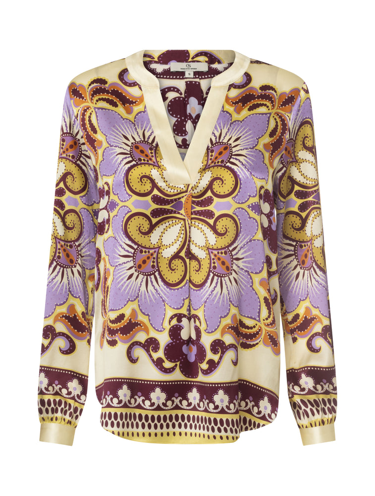 Spark blouse / 3459 Connie - Yellow