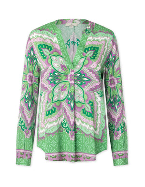 Charlotte Sparre Copenhagen Spark blouse Elyna Blouse Green