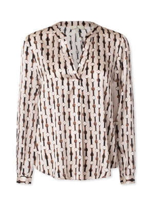 Charlotte Sparre Copenhagen Spark blouse Lia Blouse Cream