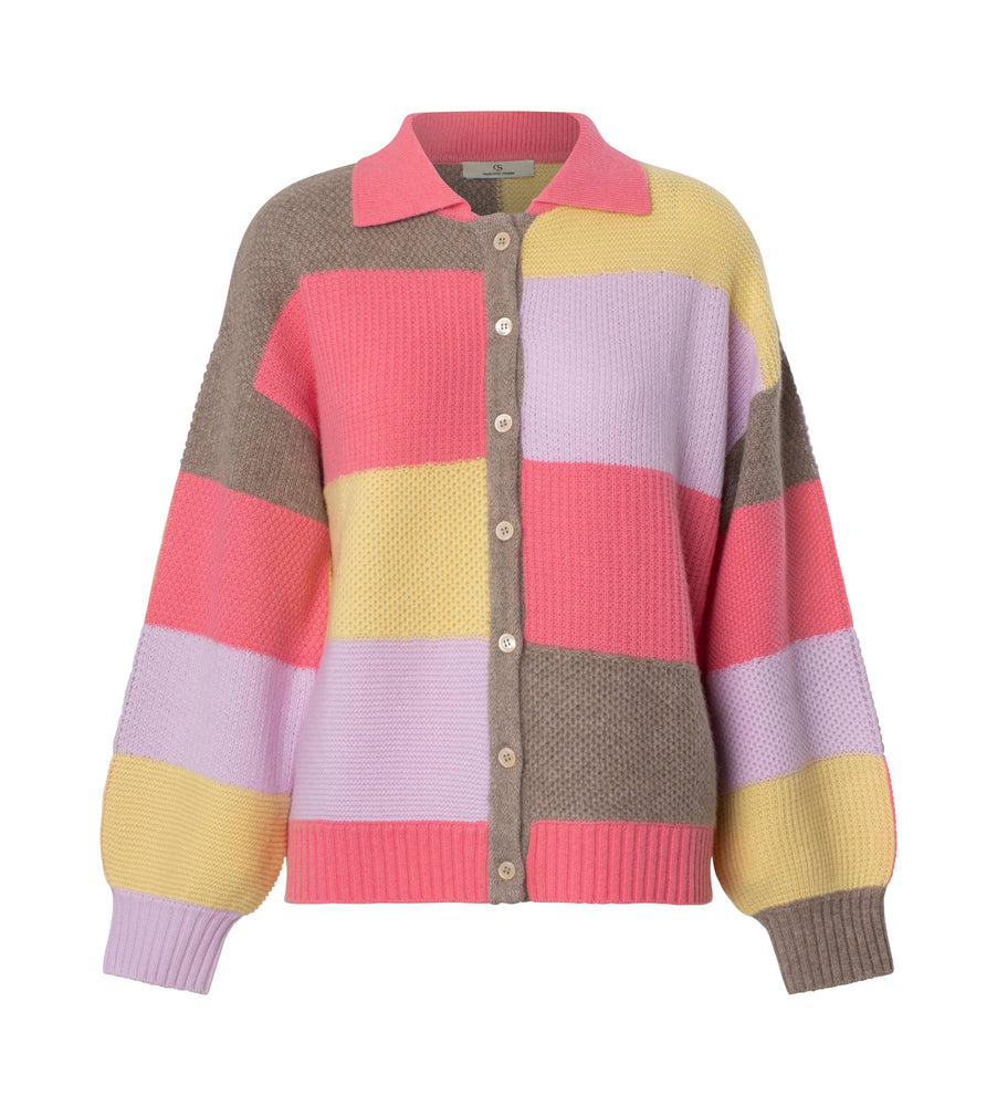 Stripe cardigan / K2900 Stripe cardigan - Multi