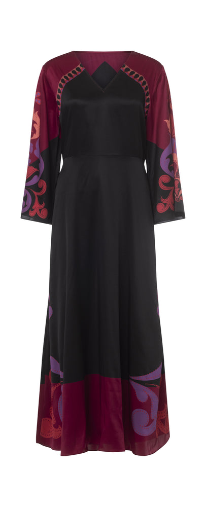 Twist dress / 3484 Alicia - Black