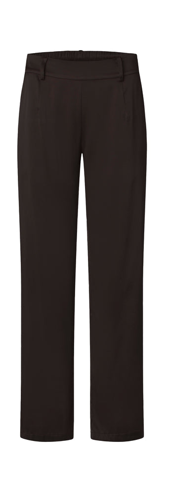 Wide pants / 3423 Solid - Black