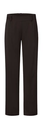 Wide pants / 3423 Solid - Black